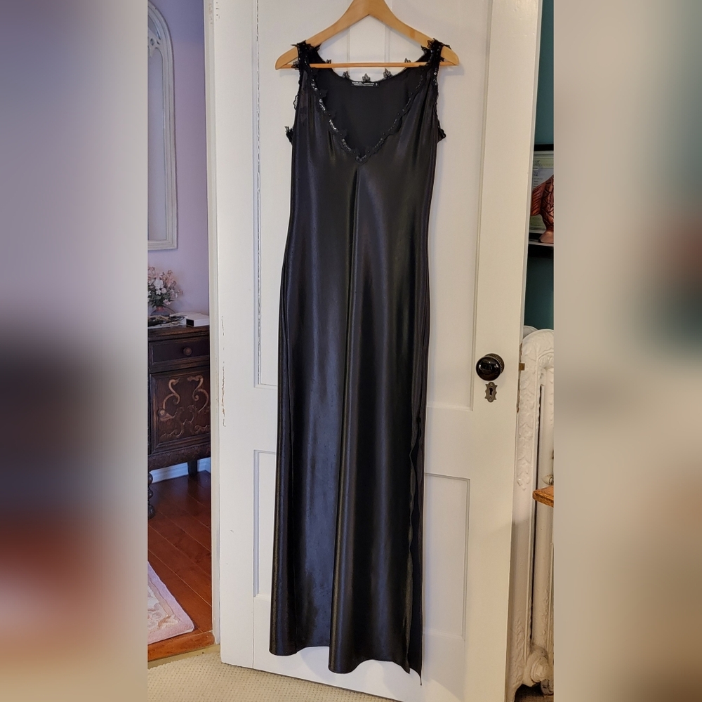 Designer Satin Gown